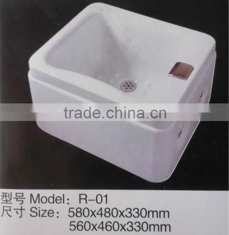 2015 New design foot pedicure basin with jet