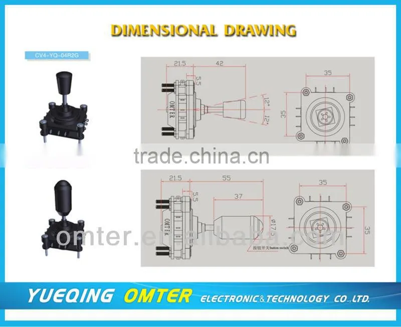 CV4 industrial switch joystick