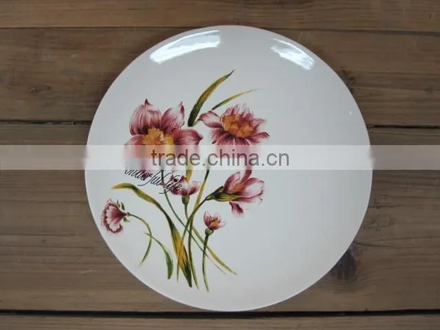 Customizable Ceramic Plate for Restaurant and Hotel
