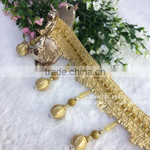 wholesale curtain tassel fringes for home textile accessory