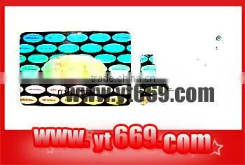 high quality scratch off hologram sticker