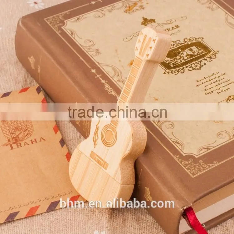 Best selling usb flash stick bulk guitar usb memory drive 16gb