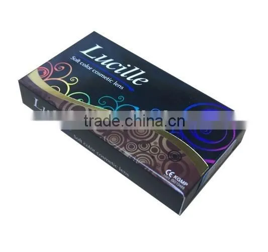 New 17mm 1 year big diameter made in korea Lucille Ivy cheap contact lenses from china