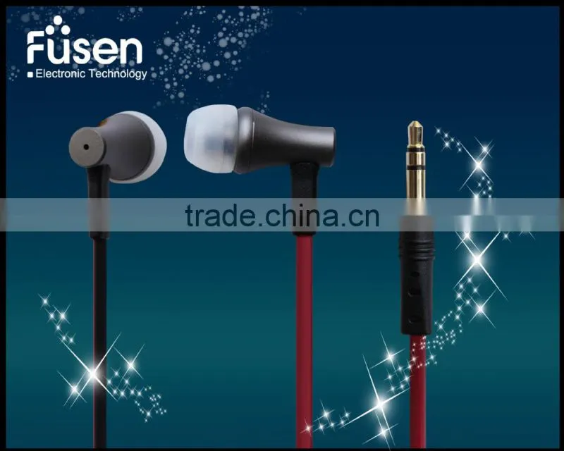 2016 cheap price earphone with 3.5mm connertor with high performance sound headsets manufacturer MX111