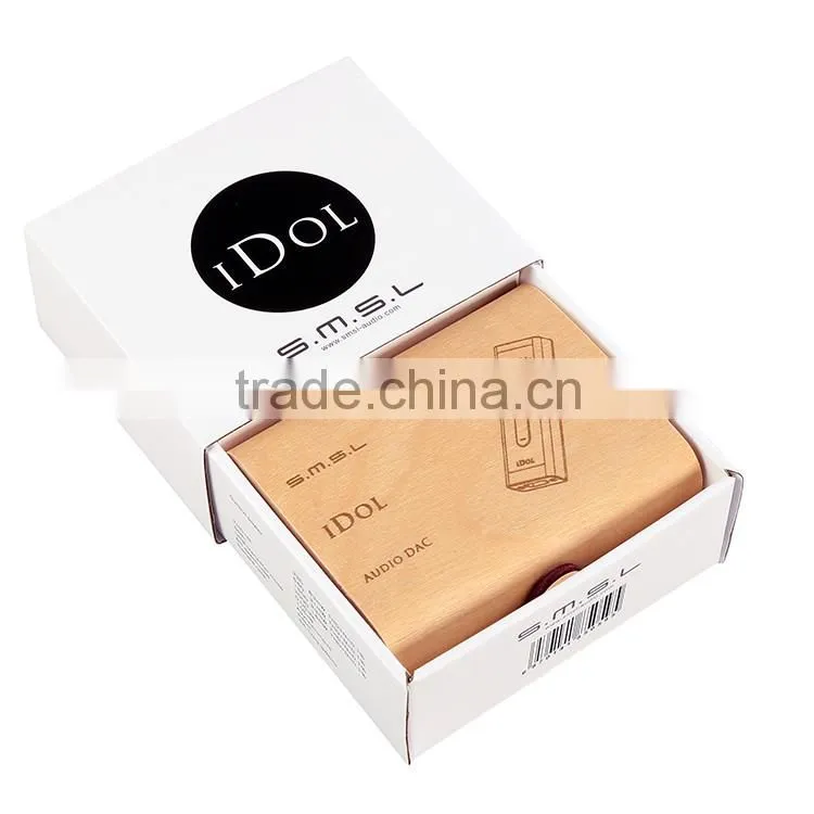 2016 NEW SMSL IDOL USB DAC Audio Headphone Amplifier AMP Decoder Fiber Audio Decoder