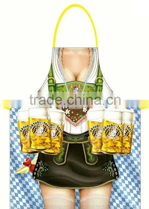 fasion cotton colorful oktoberfest apron