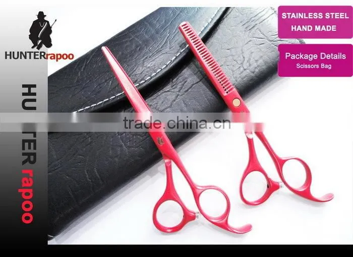 HUNTERrapoo Professional 6.0 inch Hair Cutting Shears Set.Stainless Steel Barber Scissors