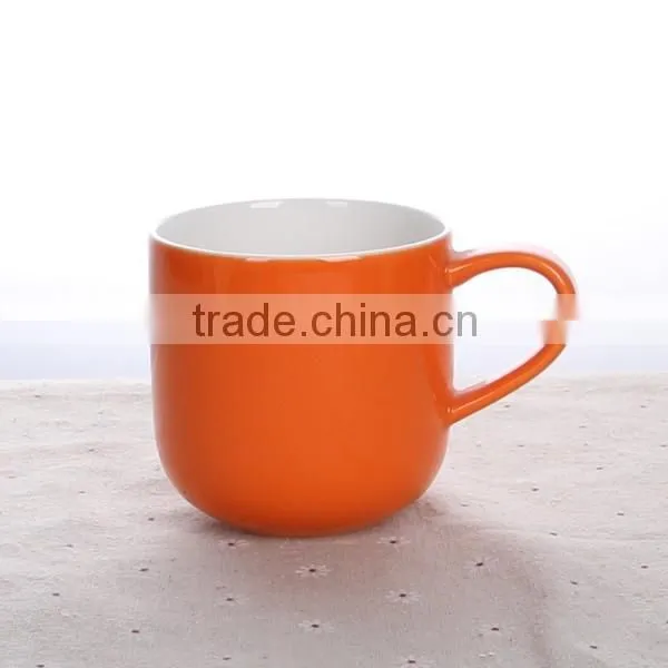 450ml 15oz New bone China coffee mug tea cup solid color Fty directly sale