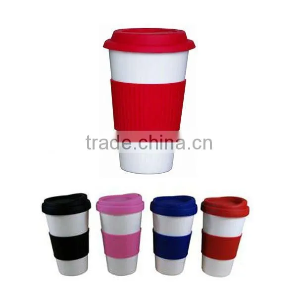 2012 populay eco-friendly silicone lid&silicone sleeve for cup,mug