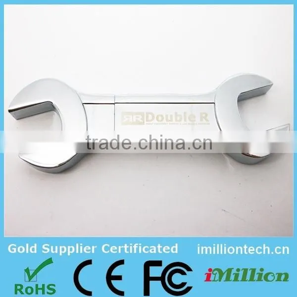 2016 New Product!! Metal Wrench USB 2.0 Thumbdrive for Promotion, No Encryption Custom Logo USB Flash Drive
