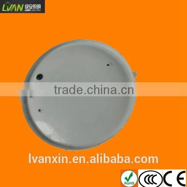 Acrylic round white color led garage ceiling light 12w ROHS LVD approved
