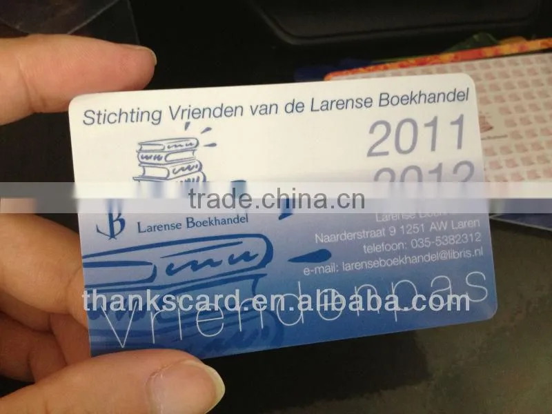 Free Design~~~!!! Membership golden number plastic cards/Plastic VIP card with CMYK printing