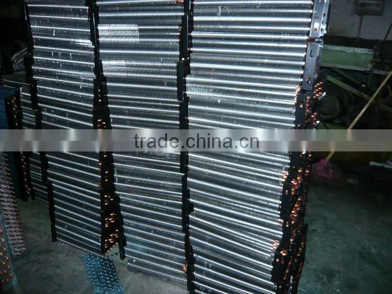 Air cooled refrigeator condensers