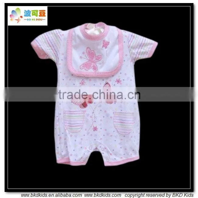 BKD italy design baby clothing baby polo romper