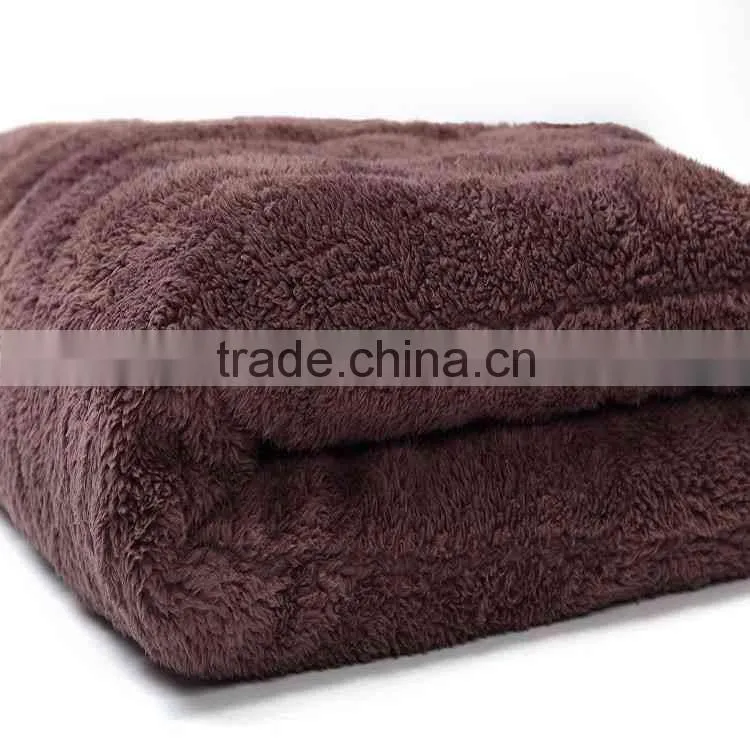Queen Size Coral Fleece Waterproof Mattress Pad