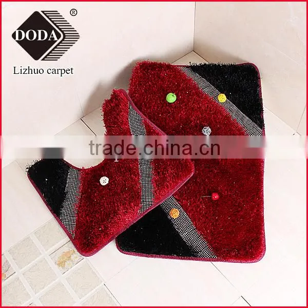Luxury brand polyester shaggy amaz carpet 3d floor long pile