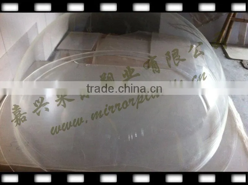 large acryl half ball