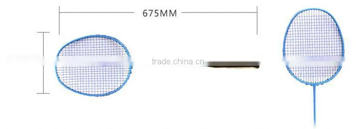 High Quality 4U Professional Badminton Racket Carbon Fiber High-grade Carbon Badminton Racket