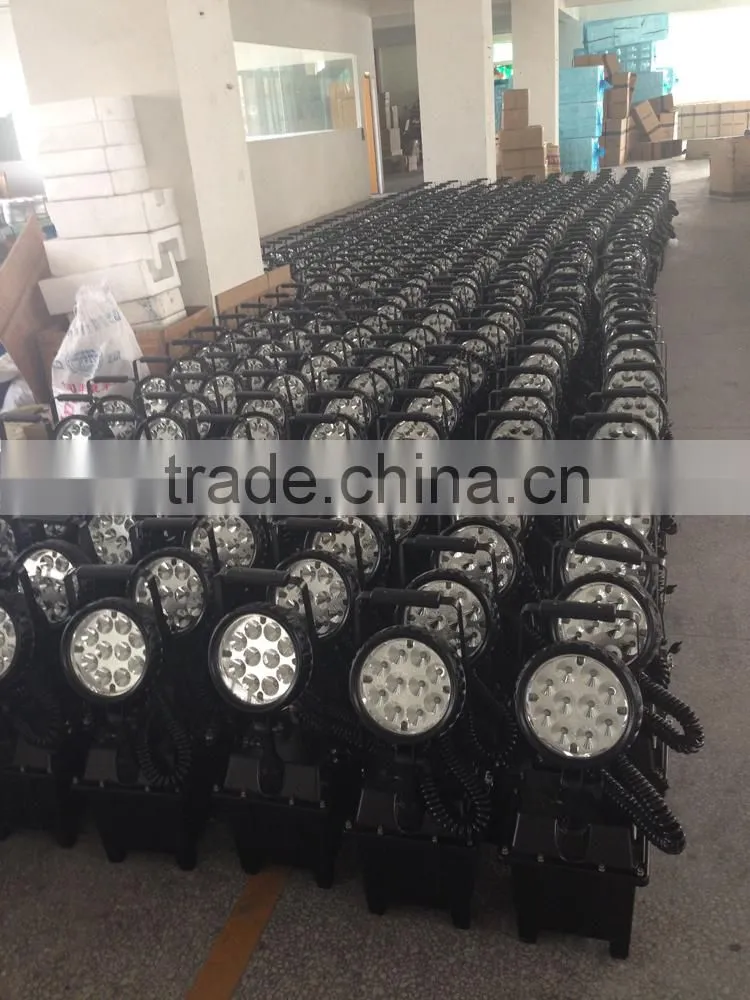 Patented high brightness portable inflatable lighting tower for emergency
