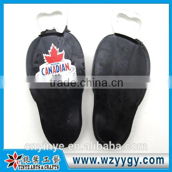 durable soft PVC bottle opener