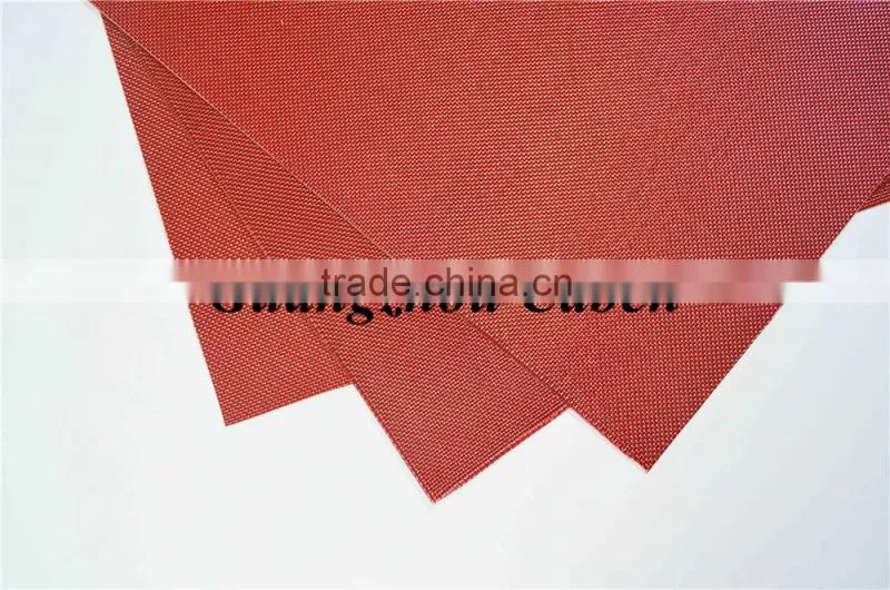 super good quality Advanced technology red colored 3k plain fiberglass cloth sheet price for sale