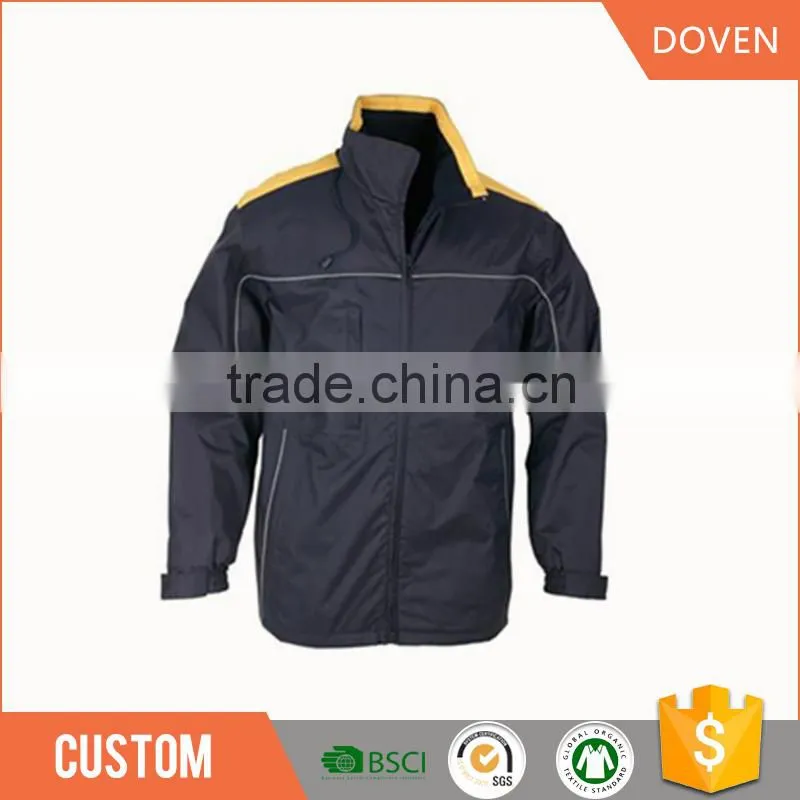 Customized 100% polyester soft shell jacket for men