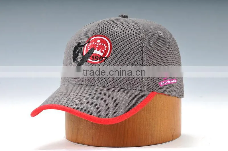 High Quality Golf Sports Hats with Flat Embroidery logo