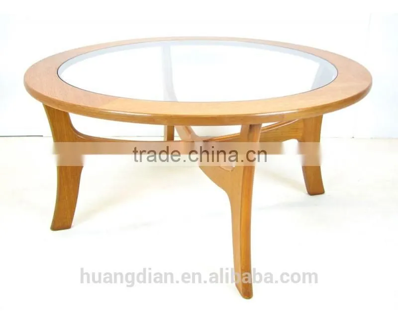 modern living room table furniture glass top wood coffee table