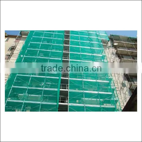 Green net for construction use plastic net