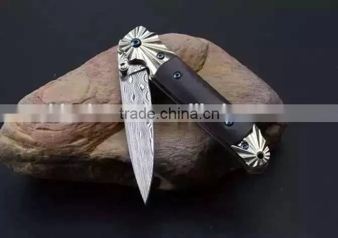 Hot gift multi knife with g10 handle knife, germany army clasp knife