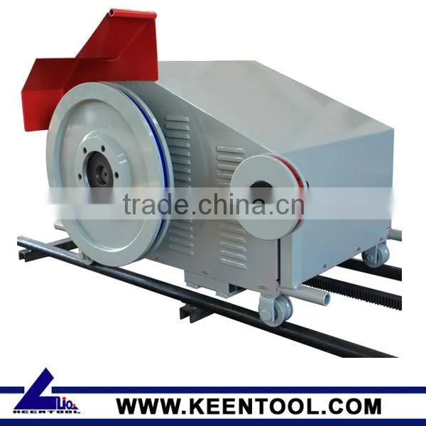 Pulley for wire saw machine