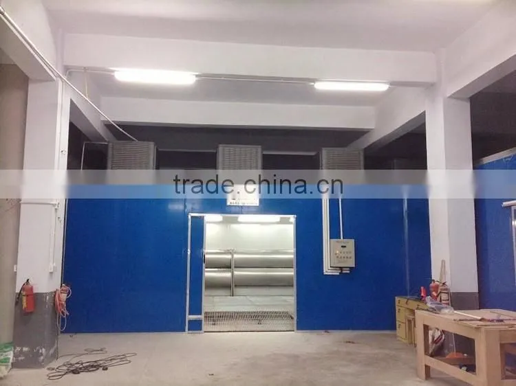 Water Wash Water Based Paint Spray Booth for Wood furniture (design size)