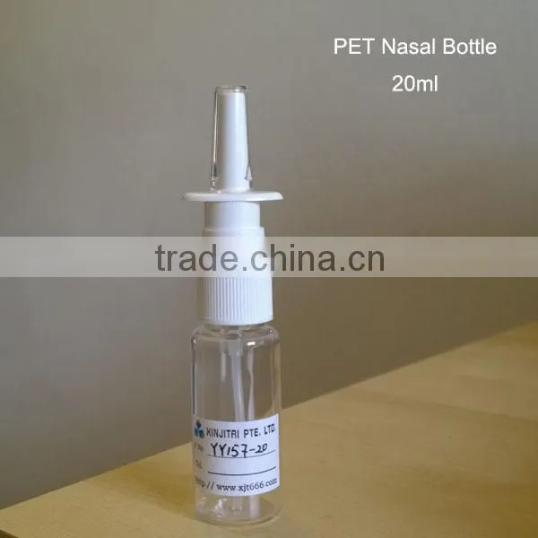 20ml Pharmaceutical PET Oral Spray Bottle with Long Nozzle