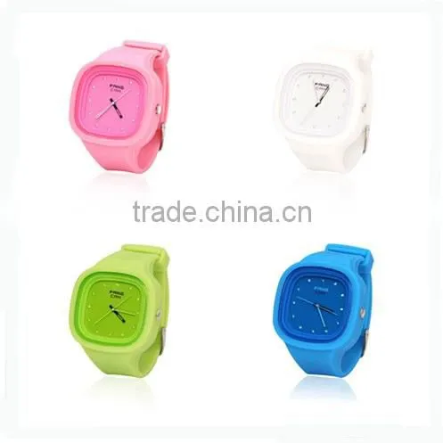 Fangcan Candy Color Inlay diamond watch
