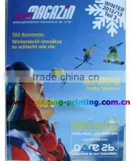 Economic 4C Matte Paper Printed Magazines