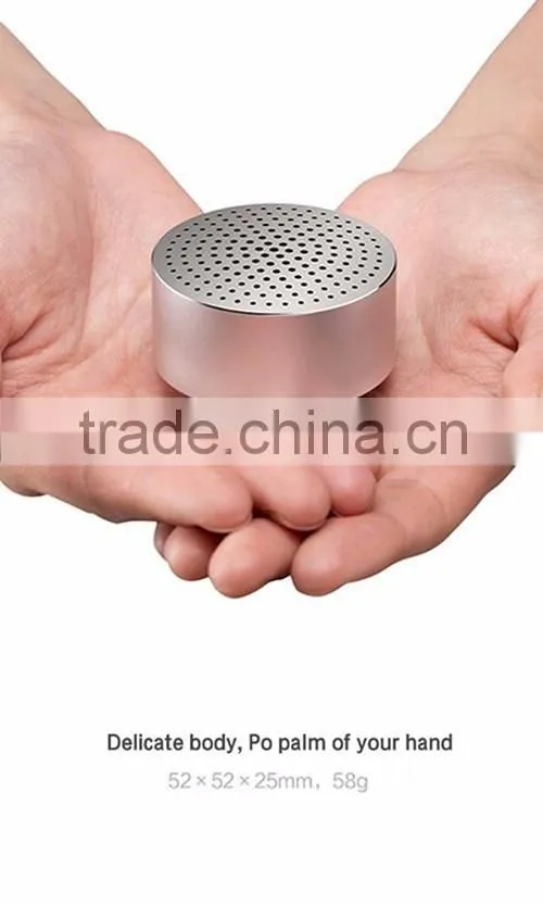 New Original Xiaomi Loudspeaker Mi Bluetooth 4.0 Wireless Mini Portable Stereo Three Color Handsfree Music Square xiaomi speaker