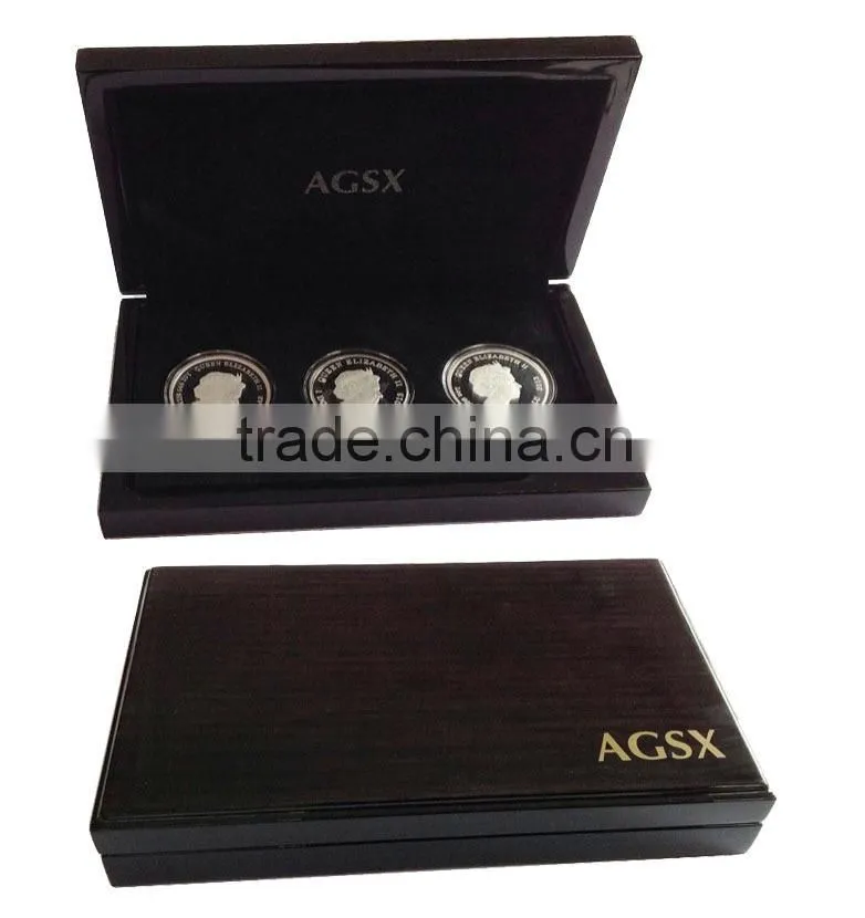 Wooden Coin Case