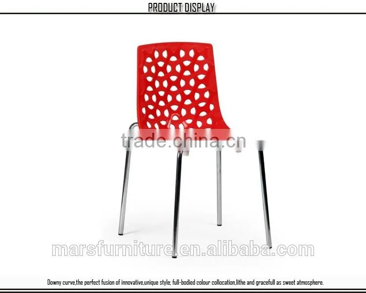 Modern cheap cafe furniture wholesale plastic chair