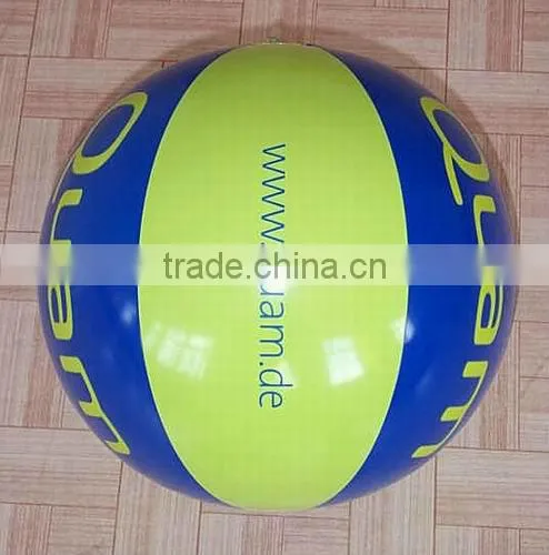 inflatable beach ball smile face