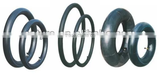 motorcycle natural and Butyl inner tube 4.50-18