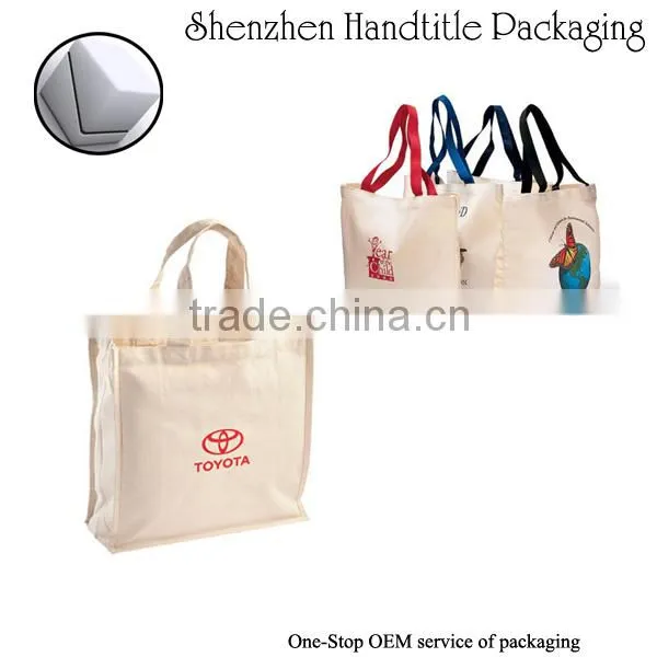 oem production canvas tote bag/canvas bag
