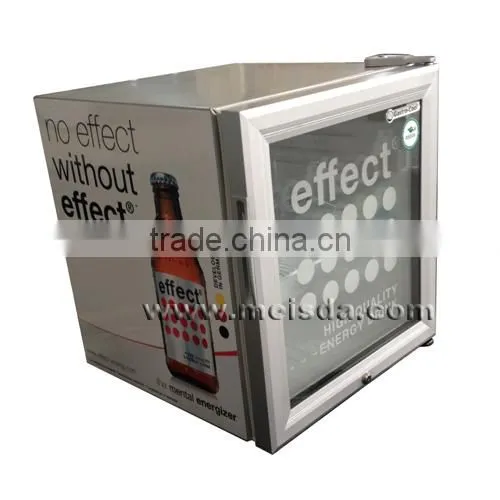 SC52 Beverage Fridge Glass Door, Showcase Glass Display Chiller