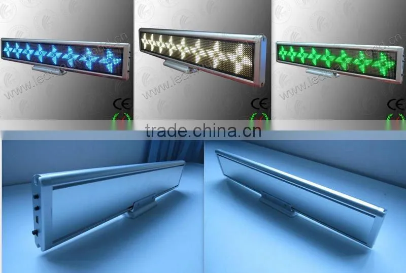New Alibaba Car LED Digital Scrolling Billboard