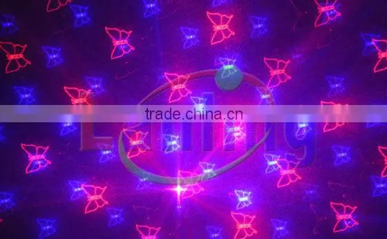 200mW RB 8 gobos Mini Laser Light
