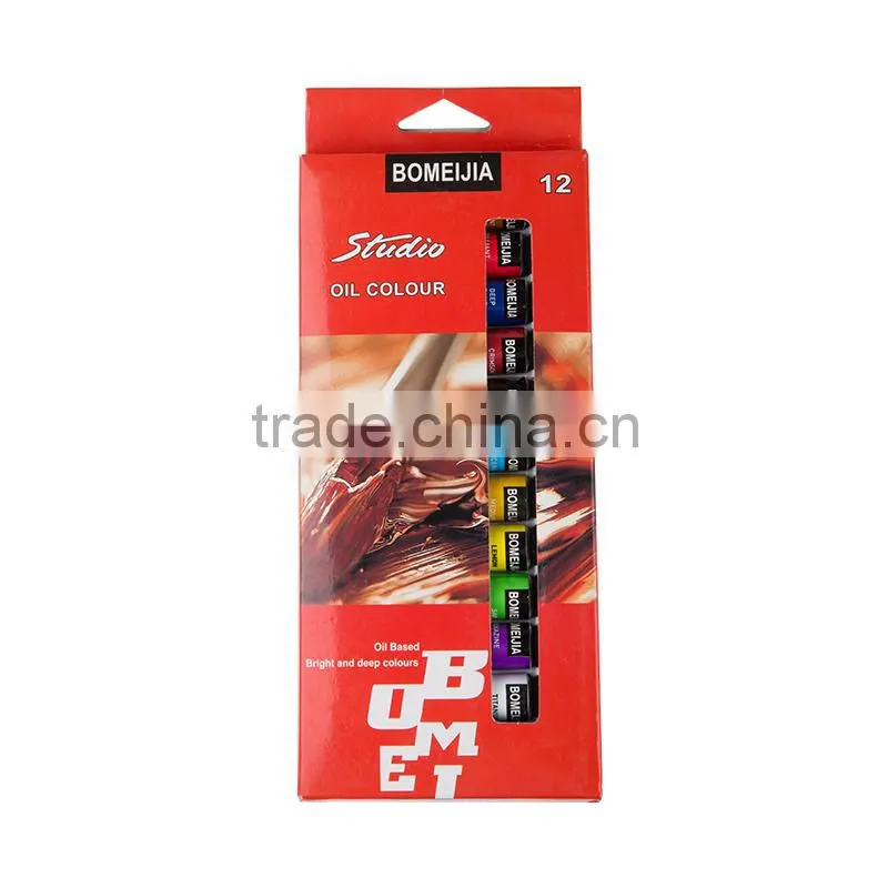 BOMEIJIA 12colors oil color paint set