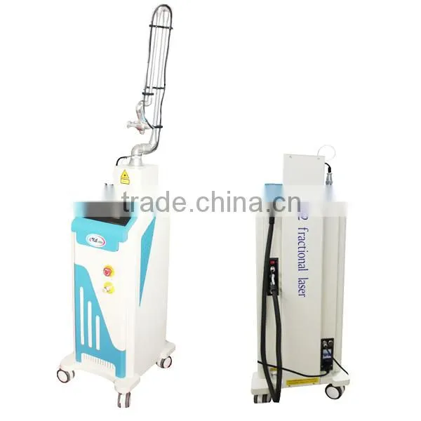 2016 new factory price fractional Co2 laser/ fractional co2 skin resurfacing machine without side effects and amazing treatment