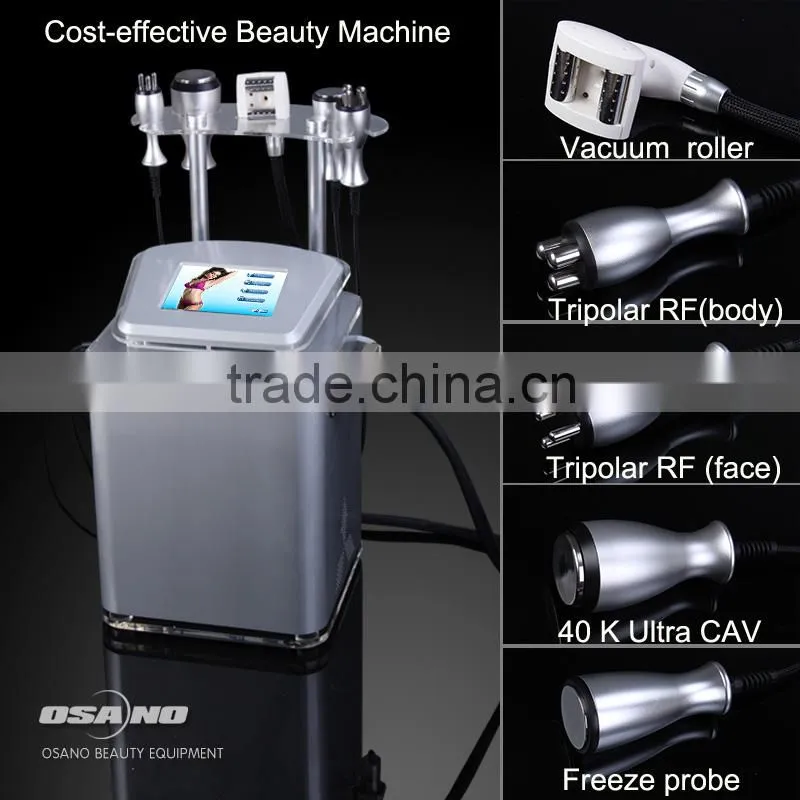 Ultrasonic Cavitation Radio Frequency Vacuum Massage Mini Beauty Slimming Machine