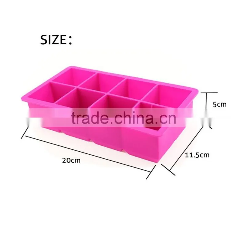wholesale Silicone Ice Cube Tray/Silicone Whisky Ice Mold