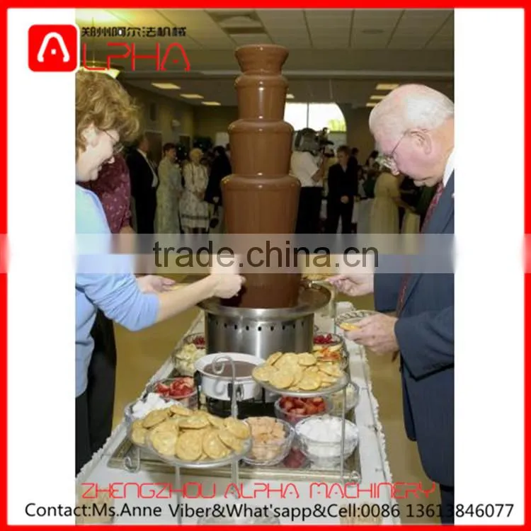 High quality chocolate fountain machine with low price