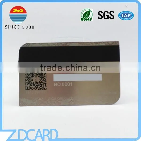 Factory Direct Engraving Brushed Metal Business Cards